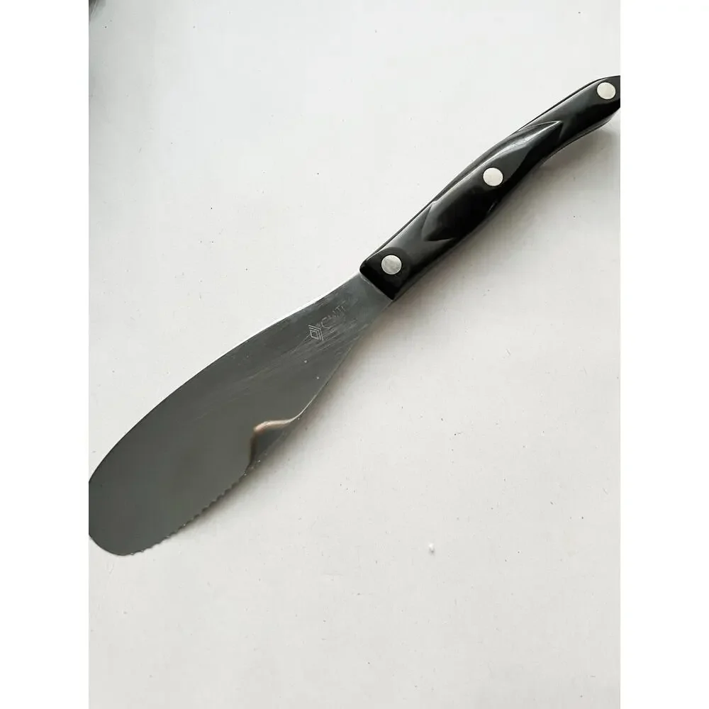 Vintage Cutco Cutlery 1768 Spreader Knife Sandwich Dark Brown